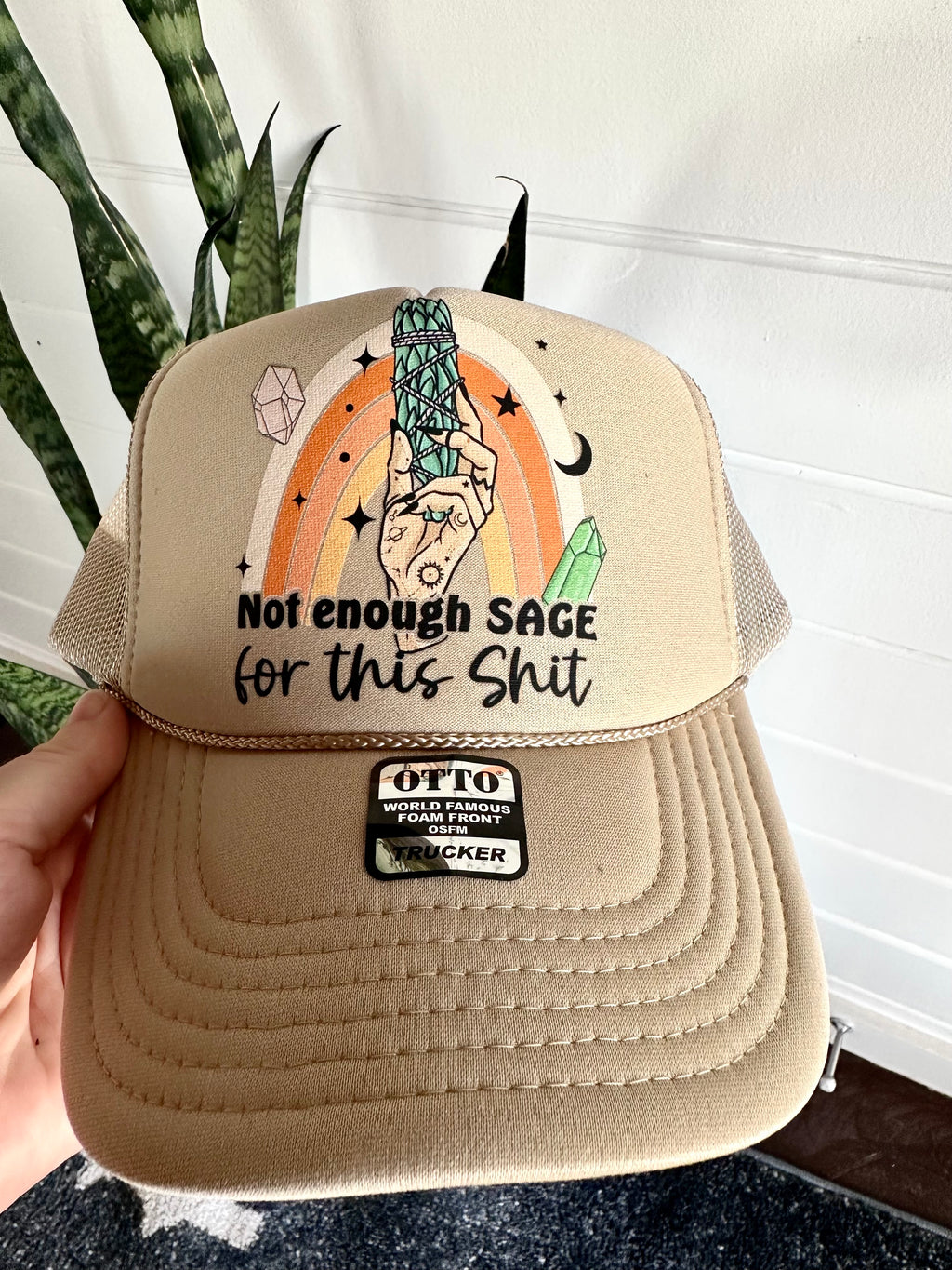 Not Enough Sage Trucker Cap